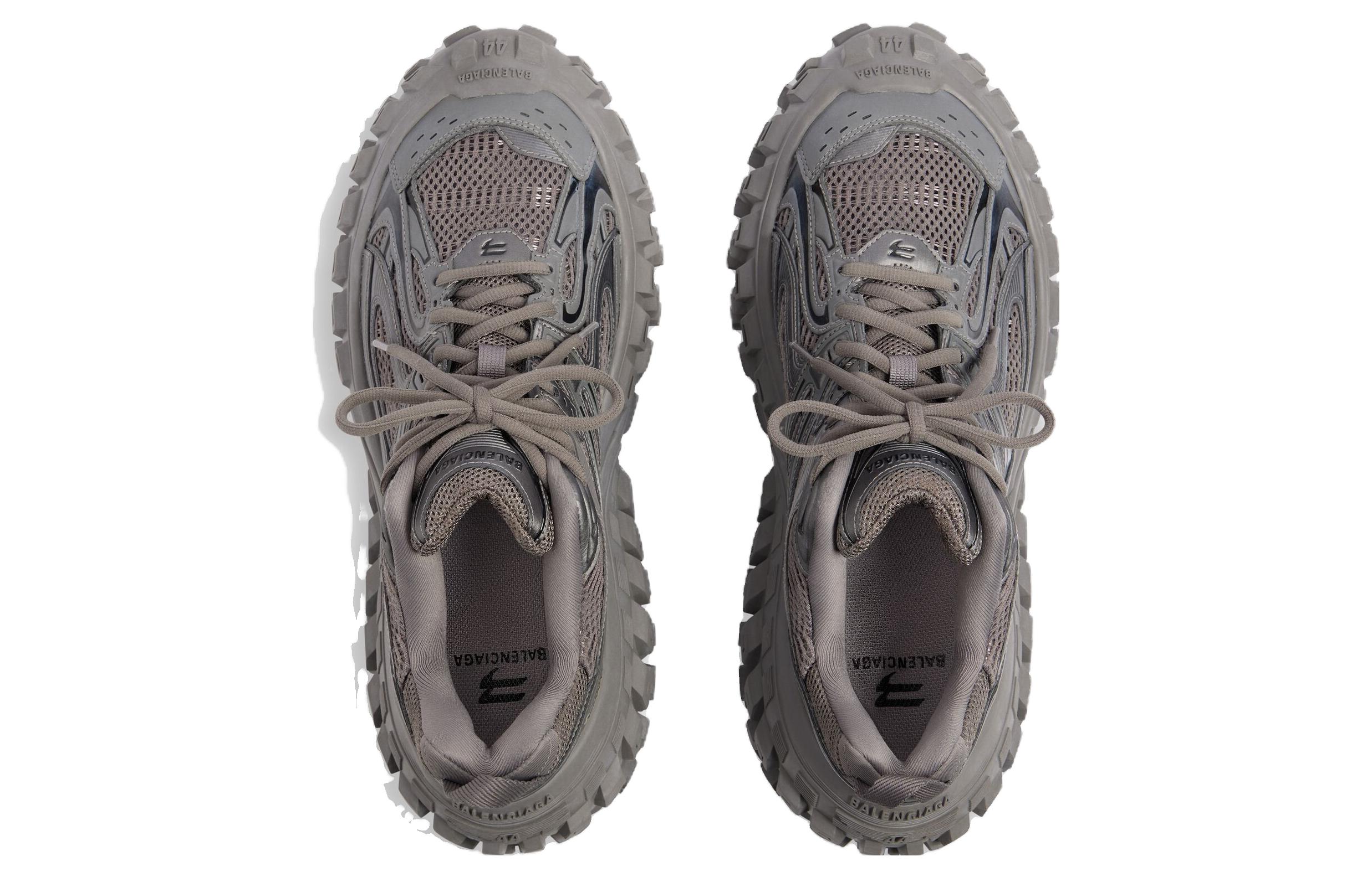 Details for Balenciaga巴黎世家 網布 舒適繫帶 低筒 老爹鞋 男款 灰色