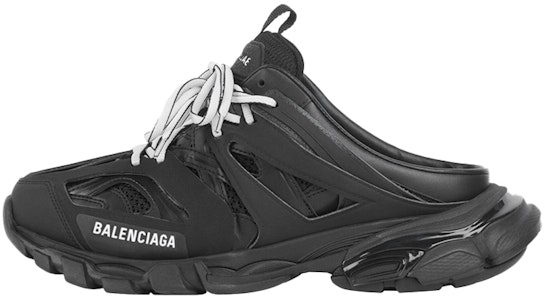 Balenciaga 巴黎世家 Track 穆勒平底鞋 黑色 Buy Balenciaga 巴黎世家 Track 穆勒平底鞋 黑色
