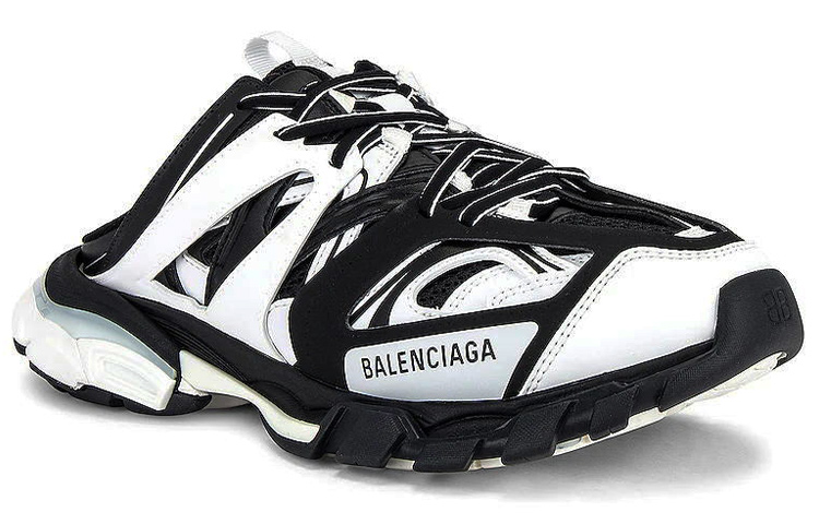 Lookbook Balenciaga Track Mule ''Weiß Schwarz'' 653814-W3DA4-9019