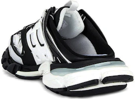 Shop Balenciaga Track Mule 'Putih Hitam' 653814-W3DA4-9019