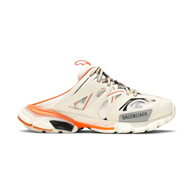 Balenciaga Track Mule 'White Orange'
