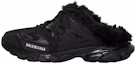 Buy Balenciaga Track Mule Bulu Tiruan Hitam 688677W3CQ81000