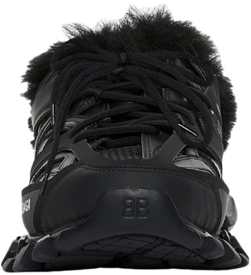 Balenciaga Track Mule Piel Sintética Negra 688677W3CQ81000 Lookbook Balenciaga Track Mule Piel Sintética Negra 688677W3CQ81000