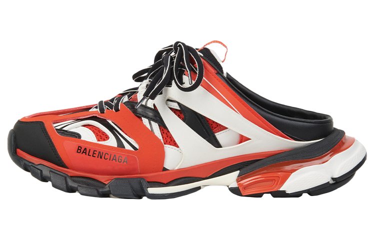 Balenciaga Track Mule Red White 653814W3CP51069