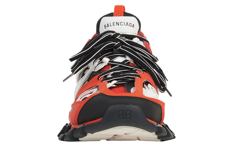 Lookbook Balenciaga Track Mule Red White 653814W3CP51069