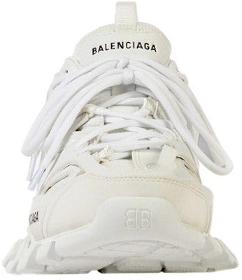 Balenciaga巴黎世家 Track 1.0 網布 尼龍 時尚休閒 圓頭 穆勒鞋 男款 白色 Lookbook Balenciaga巴黎世家 Track 1.0 網布 尼龍 時尚休閒 圓頭 穆勒鞋 男款 白色