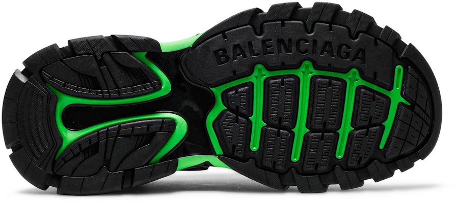Balenciaga Track Sandal 'Black Fluo Green' 617542-W3AJ1-1030 Shop Balenciaga Track Sandal 'Black Fluo Green' 617542-W3AJ1-1030