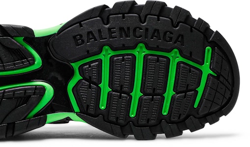 バレンシアガ トラック サンダル (黒/蛍光緑) 617542-W3AJ1-1030 Purchase バレンシアガ トラック サンダル (黒/蛍光緑) 617542-W3AJ1-1030