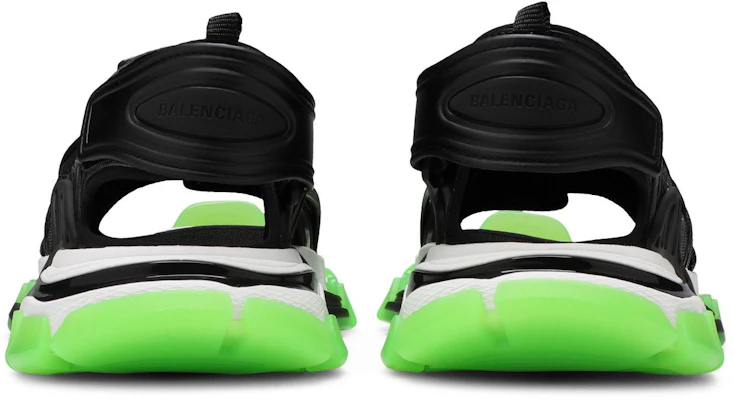 Balenciaga Track Sandal 'Clearsole - Hitam Hijau Fluo' 655954-W2CC4-1038 Sizing Balenciaga Track Sandal 'Clearsole - Hitam Hijau Fluo' 655954-W2CC4-1038