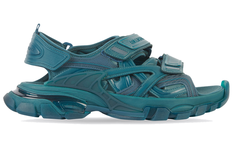 Balenciaga Track Sandal 'Clearsole - Dark Green' 圖 2