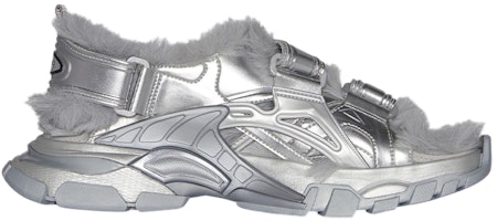 Balenciaga Track Sandal 'Bulu Palsu - Perak' 668561-W3FS1-8181 Order Balenciaga Track Sandal 'Bulu Palsu - Perak' 668561-W3FS1-8181