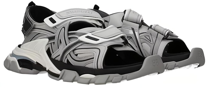 발렌시아가 트랙 샌들 '그레이' 617542-W3AR1-1213 Order 발렌시아가 트랙 샌들 '그레이' 617542-W3AR1-1213