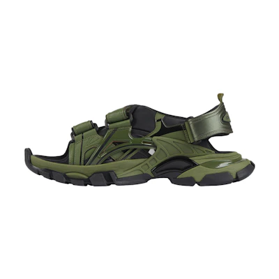 Balenciaga Track Sandal 'Khaki Black'