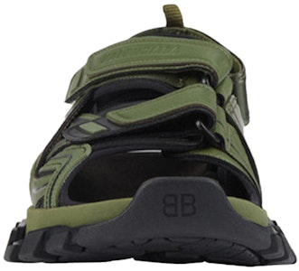 Balenciaga Track Sandal 'Khaki Hitam' 617542W2FH12311 Shop Balenciaga Track Sandal 'Khaki Hitam' 617542W2FH12311