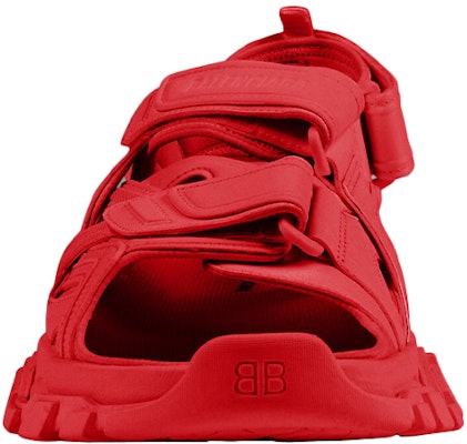 Balenciaga Track Sandal 'Merah' 617542-W2CC1-6000 Lookbook Balenciaga Track Sandal 'Merah' 617542-W2CC1-6000