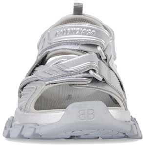 Balenciaga银色金属轨道凉鞋 617542-W2FS6-8100 Lookbook Balenciaga银色金属轨道凉鞋 617542-W2FS6-8100