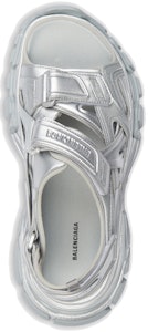 Balenciaga银色金属轨道凉鞋 617542-W2FS6-8100 Shop Balenciaga银色金属轨道凉鞋 617542-W2FS6-8100