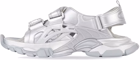 Balenciaga Track Sandal 'Silver Metallic' 617542W2FS68100 Balenciaga Track Sandal 'Silver Metallic' 617542W2FS68100