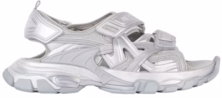 Balenciaga Track Sandal 'Silver Metallic' 617542W2FS68100 Balenciaga Track Sandal 'Silver Metallic' 617542W2FS68100