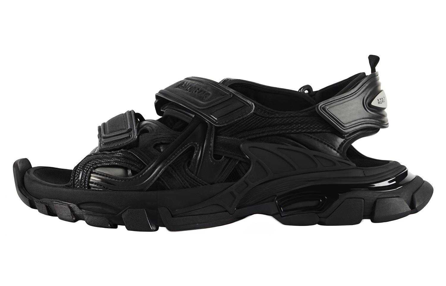 Balenciaga Track Sandal 'Triple Black' 617542-W2CC1-1000