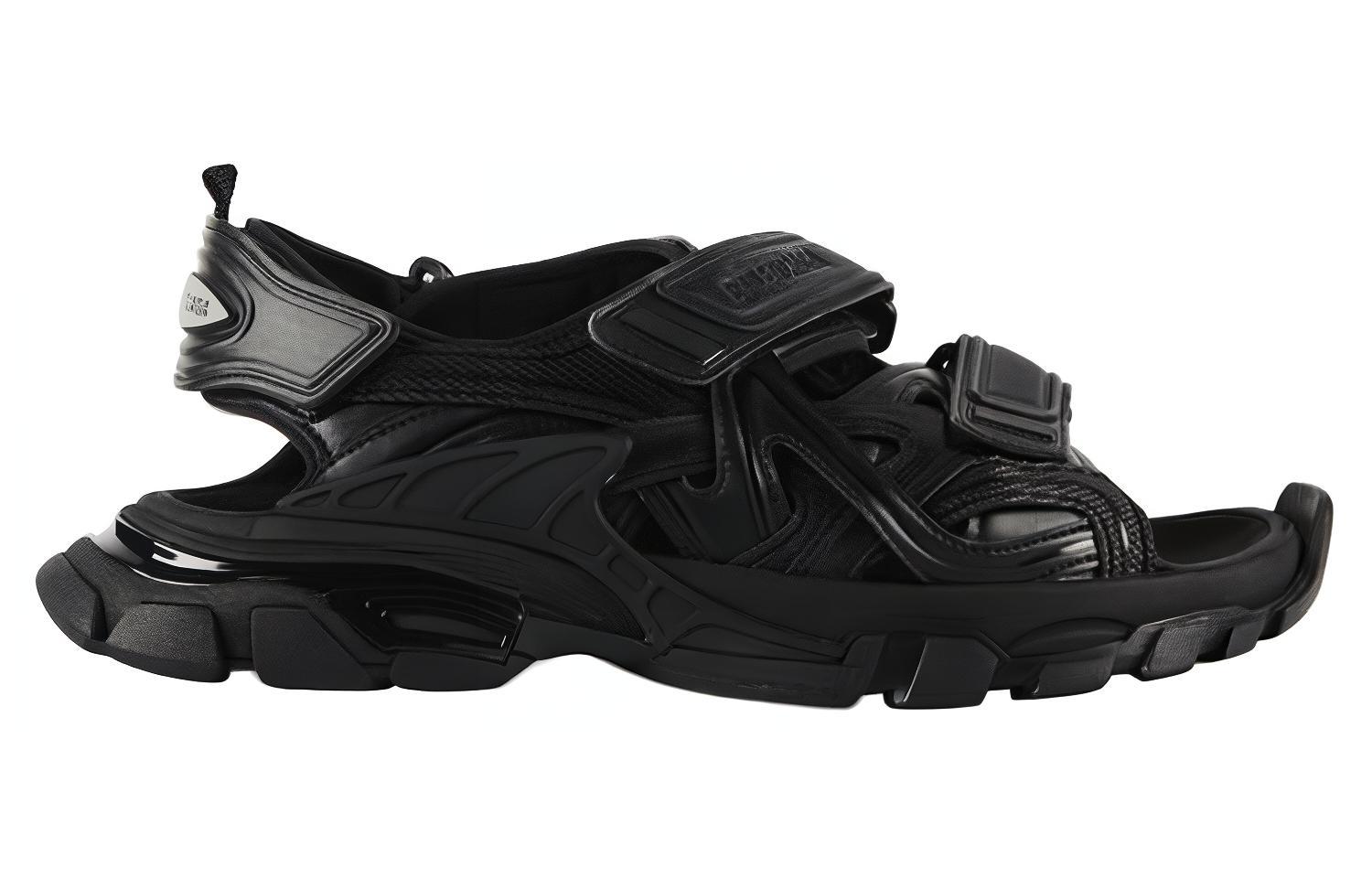 Lookbook Sandal Balenciaga Track 'Triple Black' 617542-W2CC1-1000