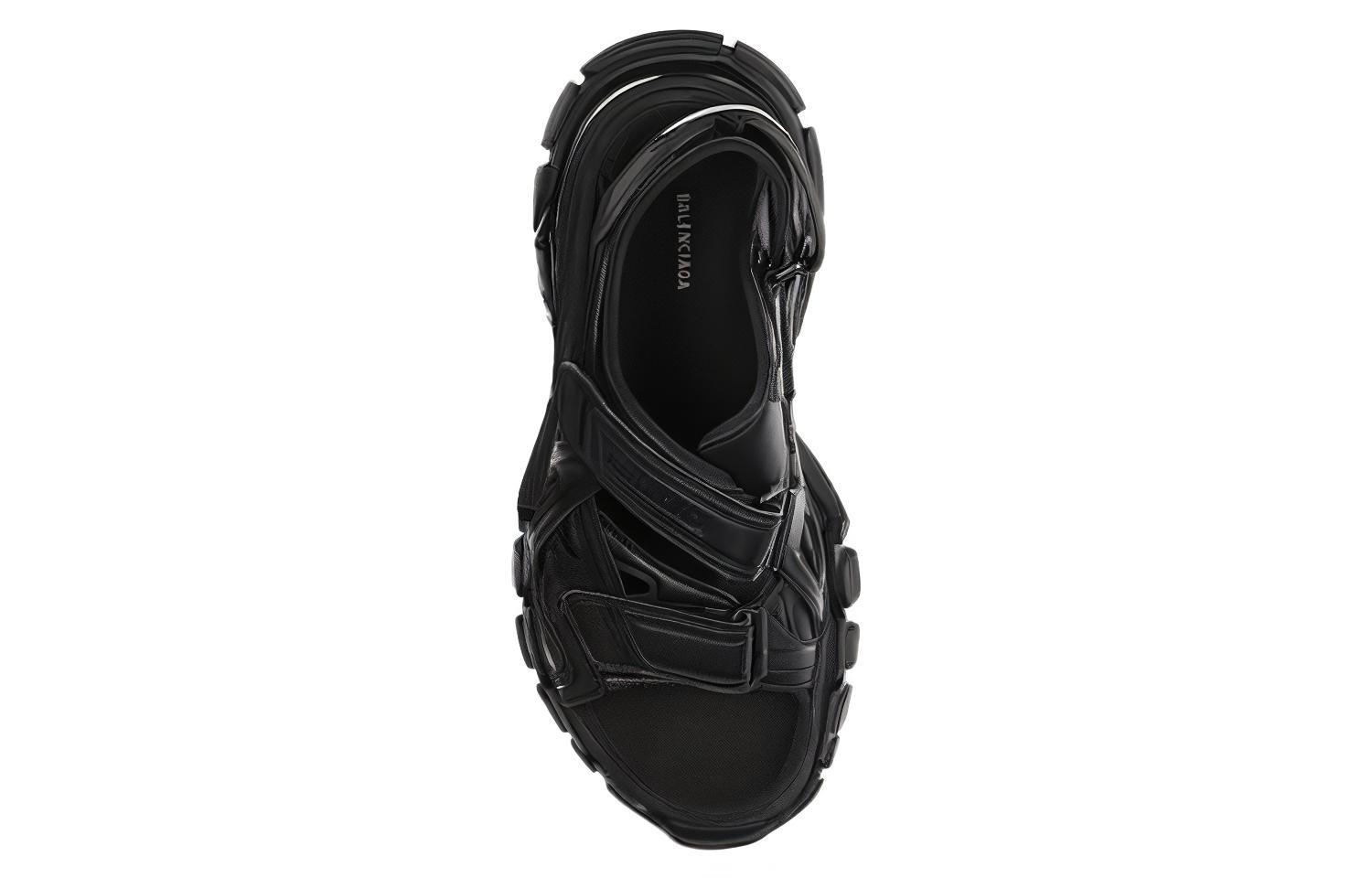Shop Sandal Balenciaga Track 'Triple Black' 617542-W2CC1-1000