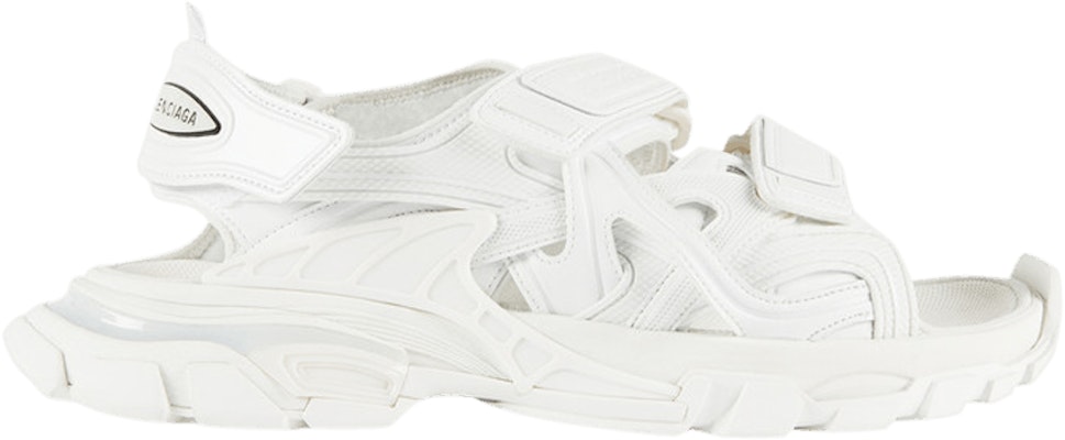 新品 Balenciaga Track Sandal Triple White