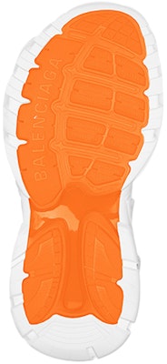 Balenciaga Track Sandals White/Orange 617542W2FH19059 Details for Balenciaga Track Sandals White/Orange 617542W2FH19059
