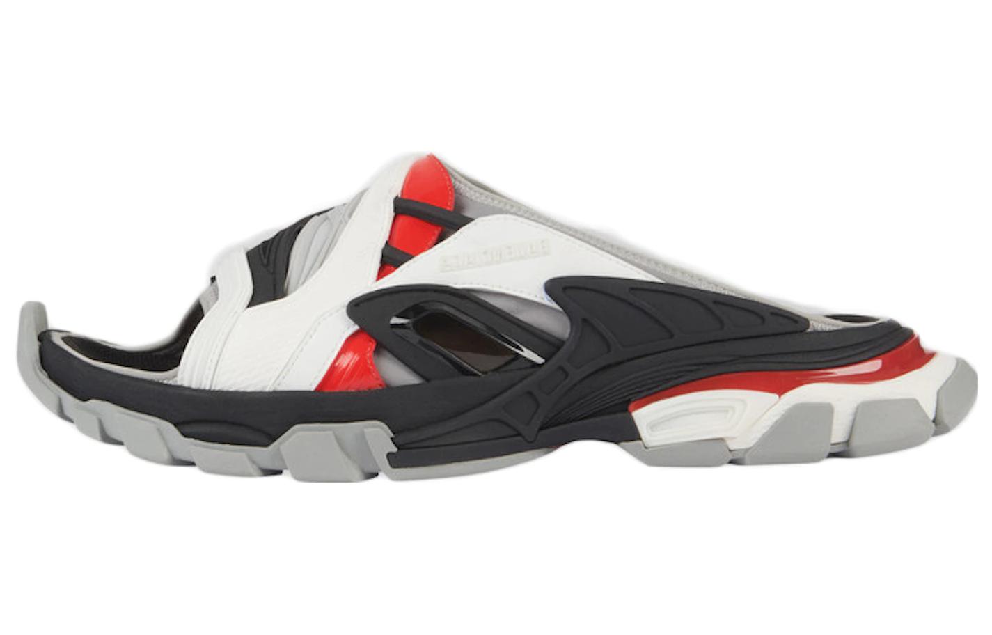 Balenciaga Track Slide Sandal 'Black Grey Red' 618083-W2FL1-1560