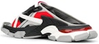 Lookbook Sandal Gelincir Balenciaga Track 'Hitam Kelabu Merah' 618083W2FL11560