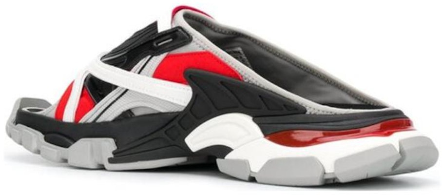 Balenciaga Track Slide Sandal 'Hitam Kelabu Merah' 618083-W2FL1-1560 Lookbook Balenciaga Track Slide Sandal 'Hitam Kelabu Merah' 618083-W2FL1-1560