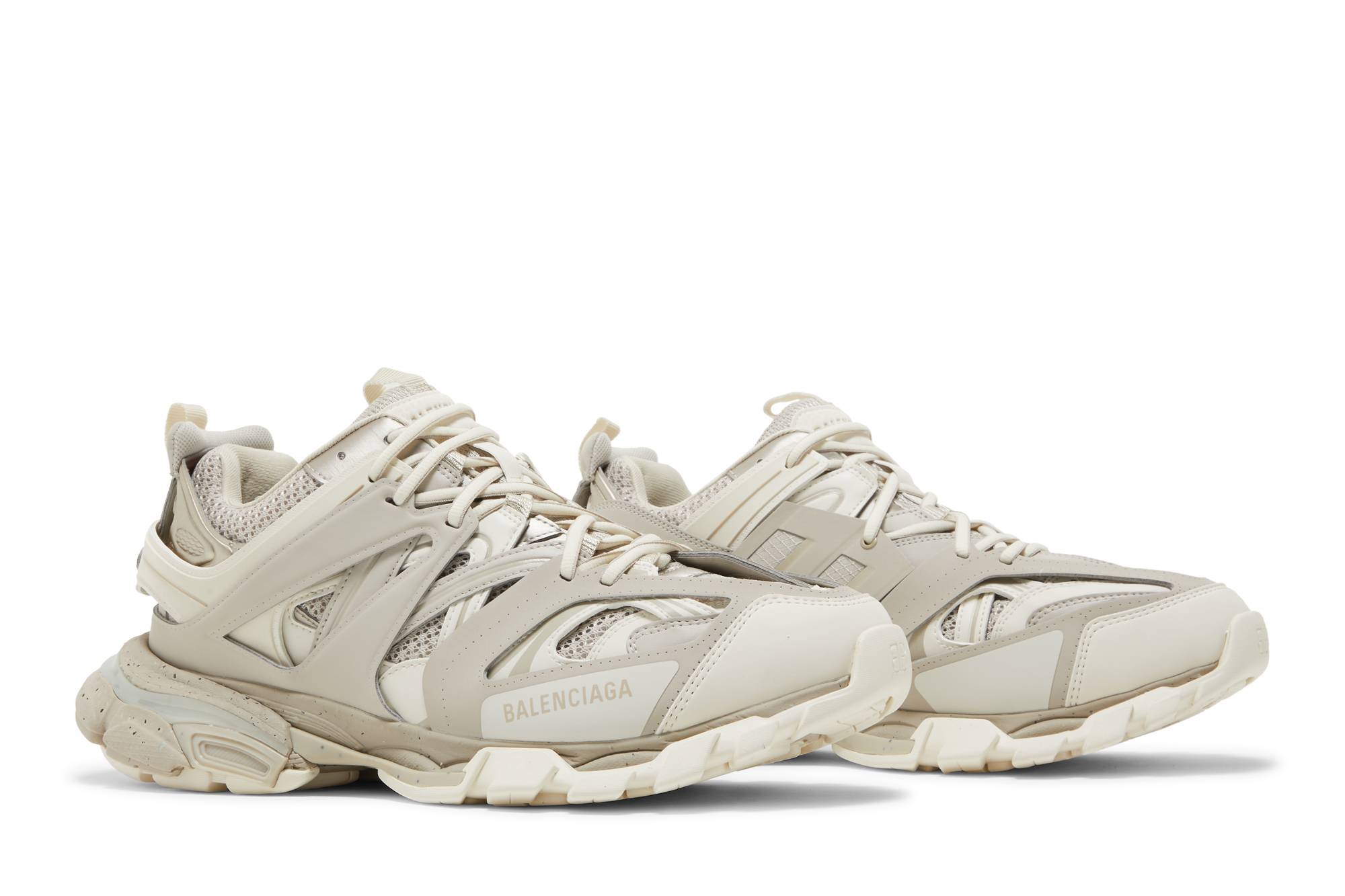 Cheap Balenciaga 巴黎世家 Track 透氣耐磨 休閒時尚老爹鞋 奶茶棕色