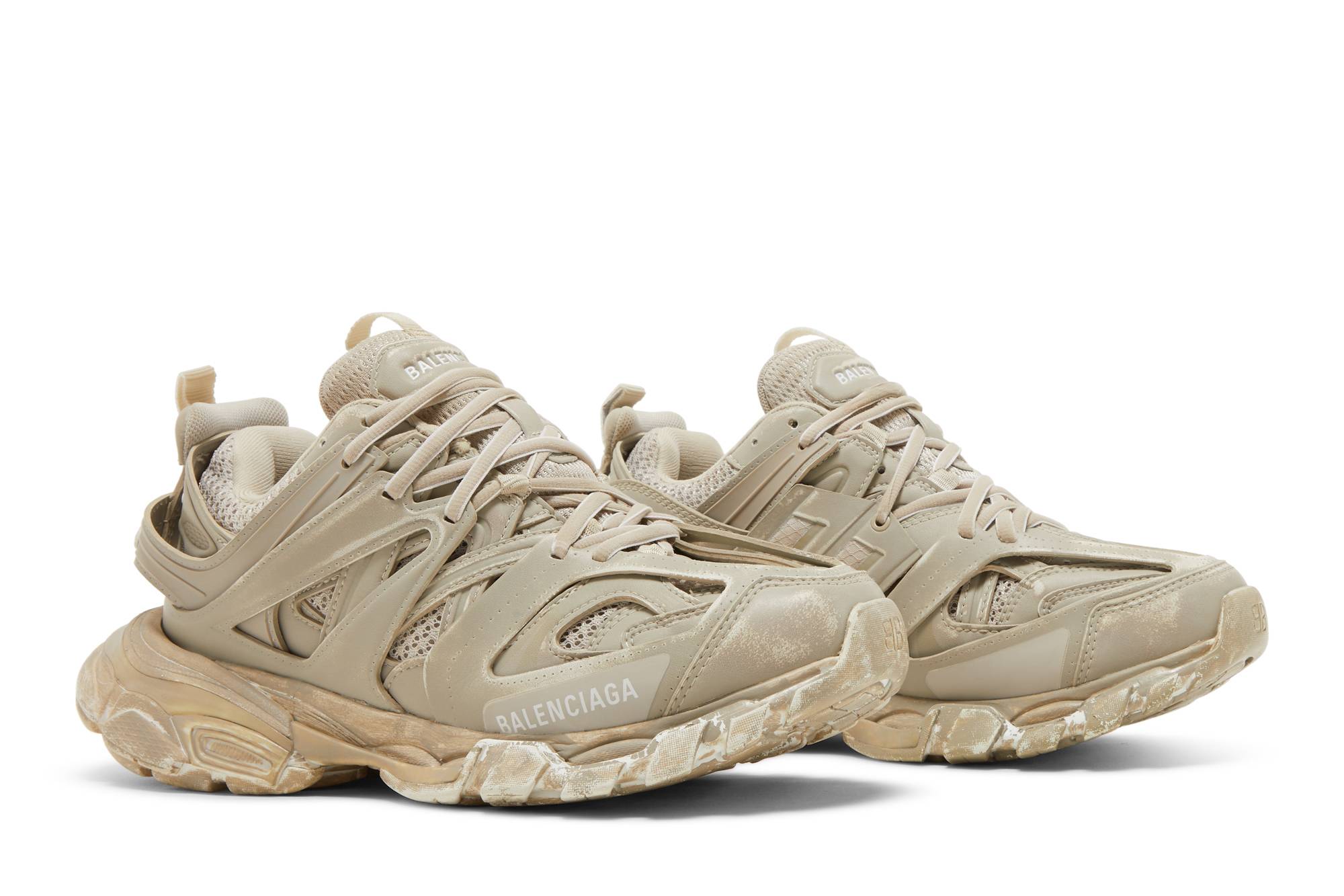 Cheap (W) Balenciaga Track Sneaker 'Beige' - Kasut Balenciaga Track 'Beige' 542436-W3CN2-9700