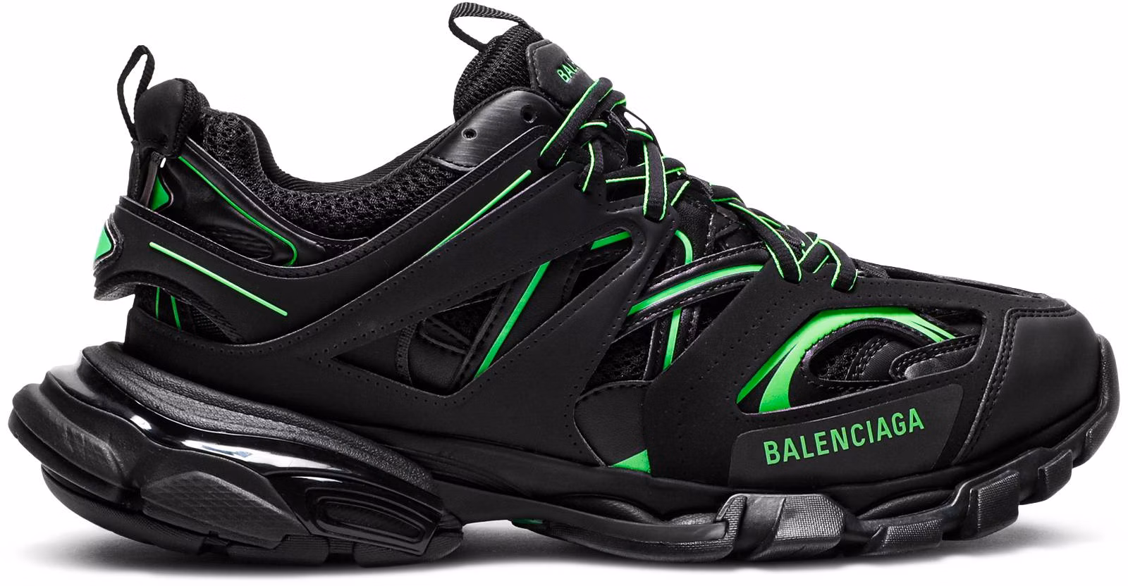 All green balenciaga shoes online