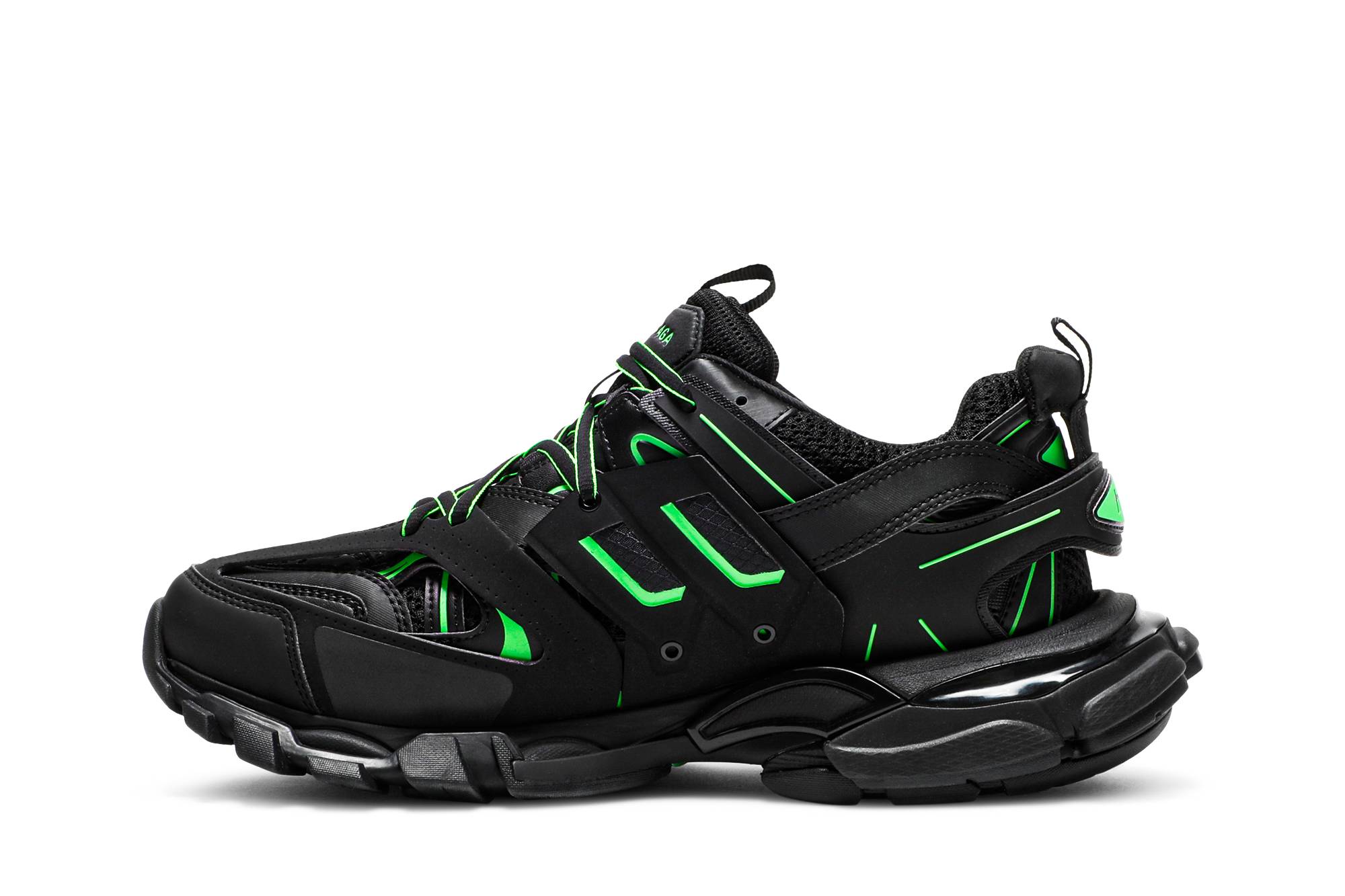Lookbook Zapatillas Balenciaga Track 'Negro Verde' 542023W3AC21035