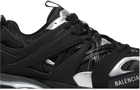 Balenciaga巴黎世家 Track 1.0 網布 低筒繫帶 老爹鞋 男款 黑銀色 Order Balenciaga巴黎世家 Track 1.0 網布 低筒繫帶 老爹鞋 男款 黑銀色