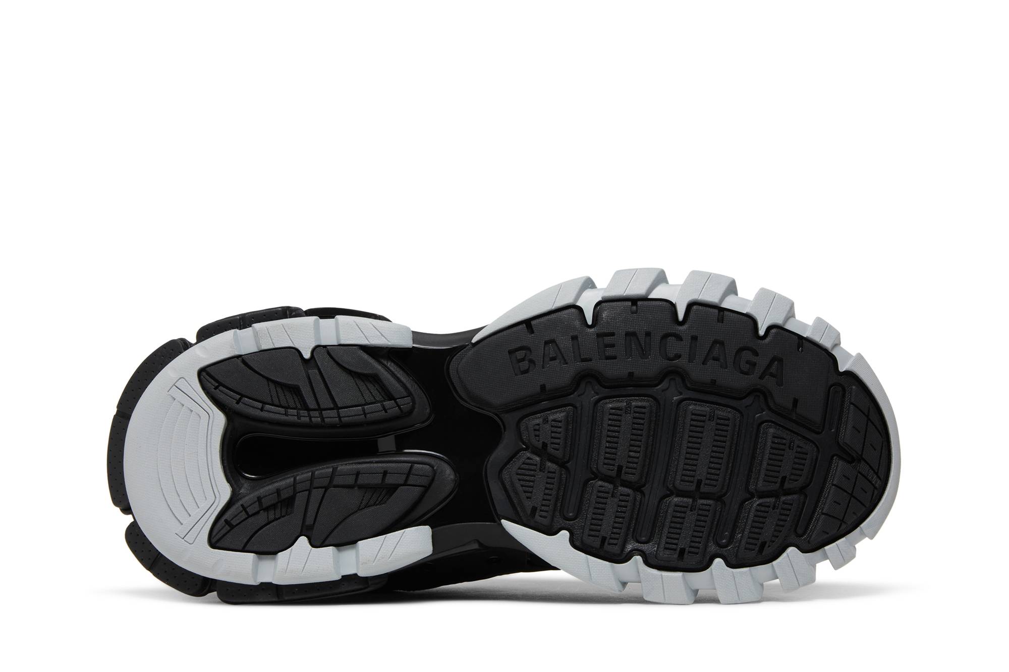 Shop バレンシアガ Track スニーカー 黒/シルバー 542023-W2FSC-1081