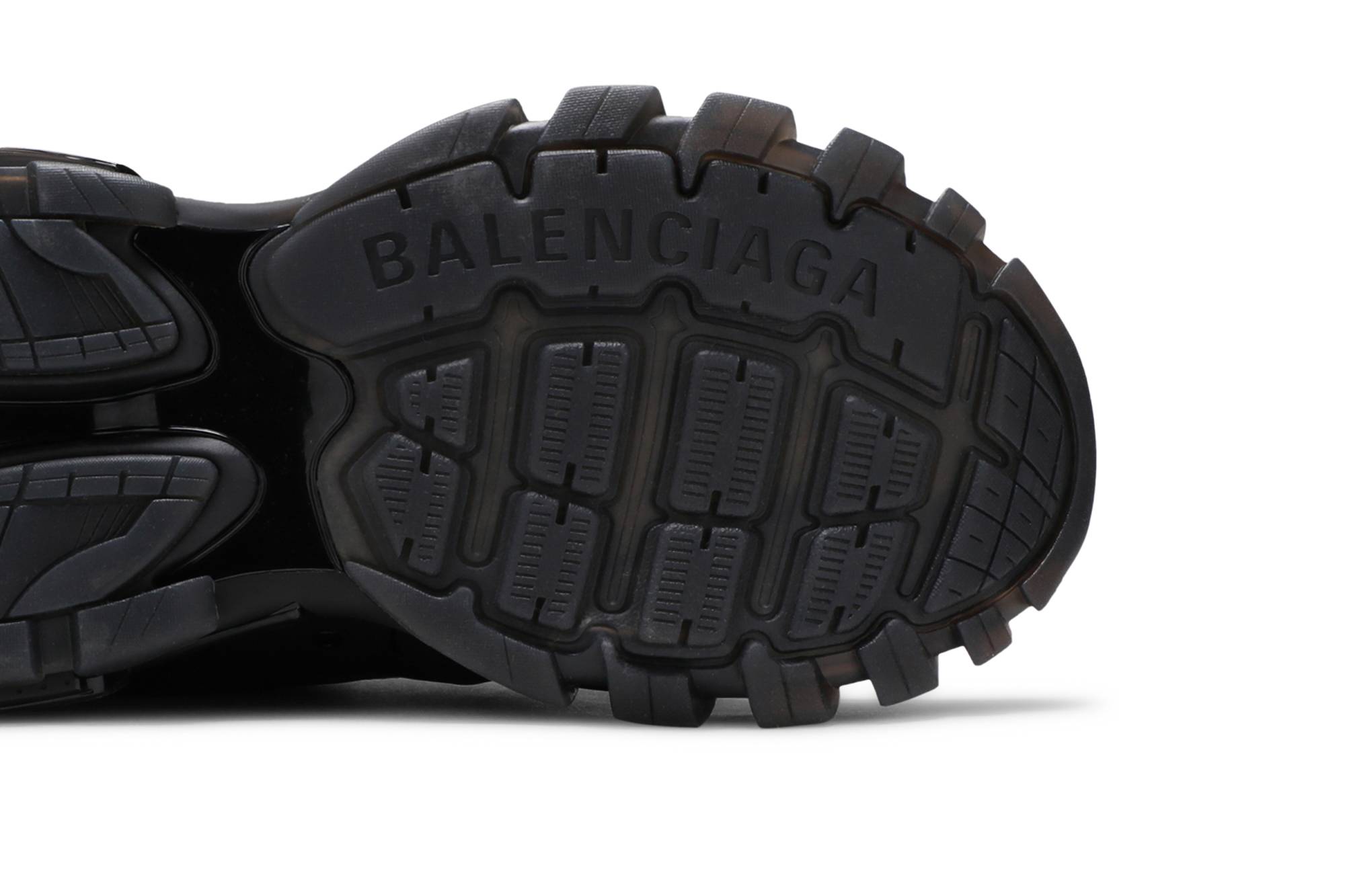 Purchase 巴黎世家 Track 运动鞋‘透明鞋底 - 黑色’ 647742-W3BM1-1000