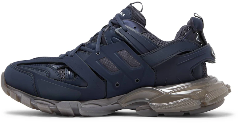 巴黎世家 跑鞋 '透明鞋底 - 深灰色' 647742-W3BM2-1213 Lookbook 巴黎世家 跑鞋 '透明鞋底 - 深灰色' 647742-W3BM2-1213