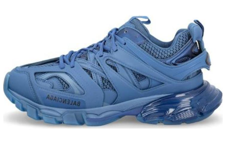 Buy 발렌시아가 트랙 스니커즈 (클리어솔/다크네이비) 647742-W3BM2-4000