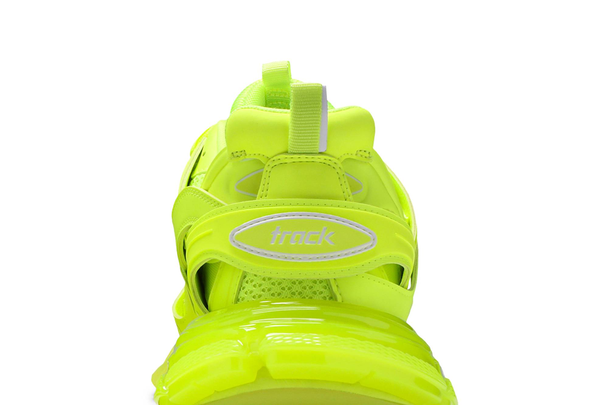 Sizing Balenciaga Track Sneaker 'Tapak Jernih - Fluo' 647742-W3BM3-7321
