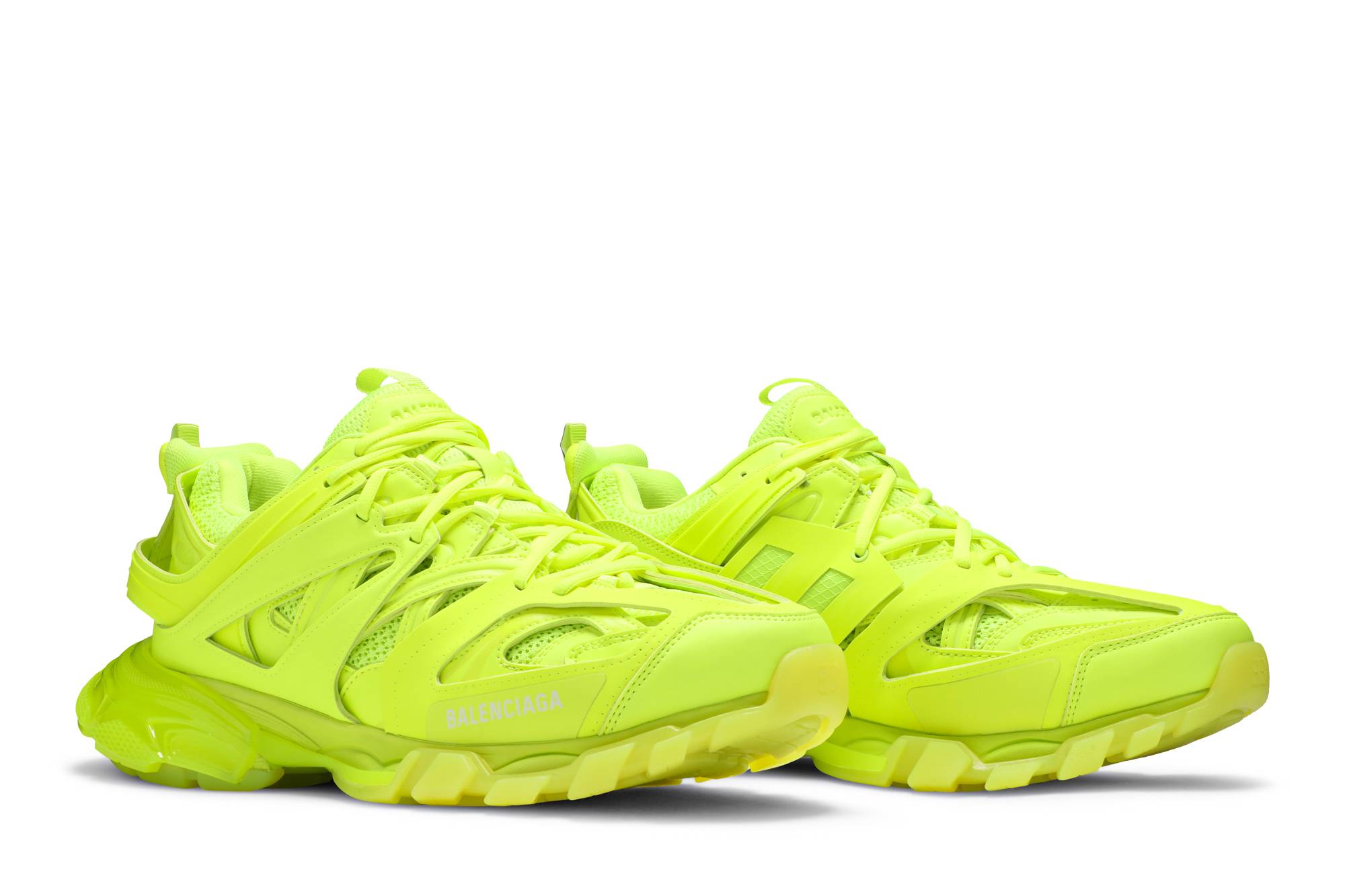 Cheap Balenciaga Track Sneaker 'Tapak Jernih - Fluo' 647742-W3BM3-7321