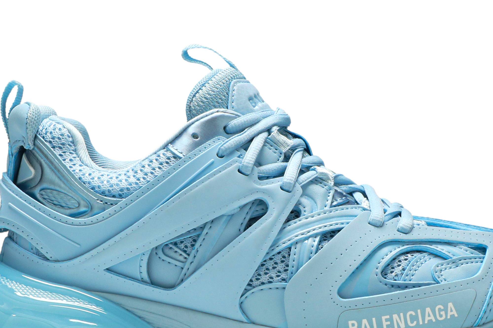 Buy (Women) Balenciaga Track Sneaker 'Clear Sole Light Blue