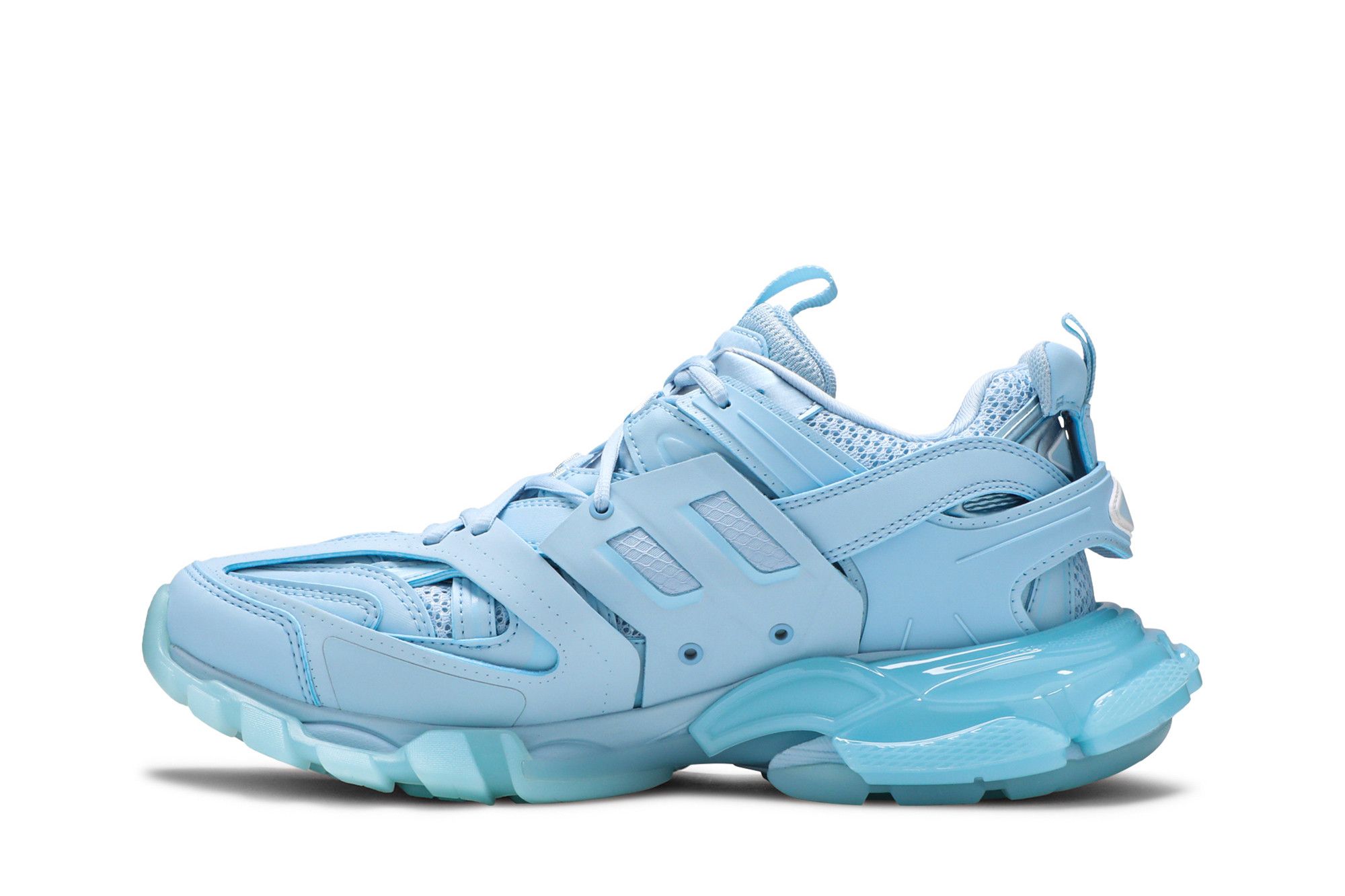 Lookbook Balenciaga Track Sneaker 'Sol Bening - Biru Muda' 647742-W3BM2-4200