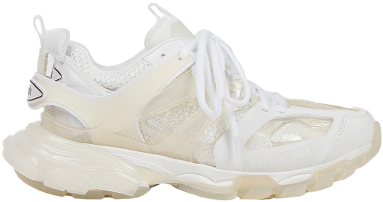 발렌시아가 트랙 스니커즈 '클리어솔 - 화이트 크림' 647742W3BM19000 Order 발렌시아가 트랙 스니커즈 '클리어솔 - 화이트 크림' 647742W3BM19000