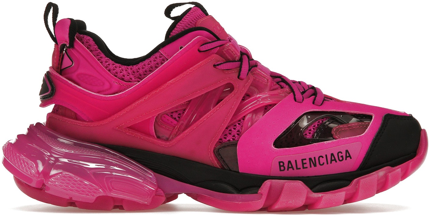 Women) Balenciaga Track Sneaker 'Clear Sole ‑ Dark Pink' 647741 ...
