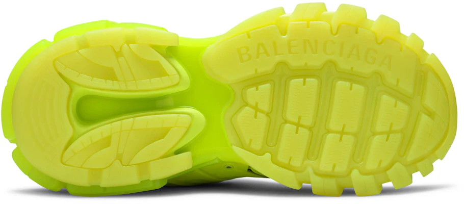 발렌시아가 트랙 스니커즈 '형광 클리어솔' 647742W3BM37321 Shop 발렌시아가 트랙 스니커즈 '형광 클리어솔' 647742W3BM37321