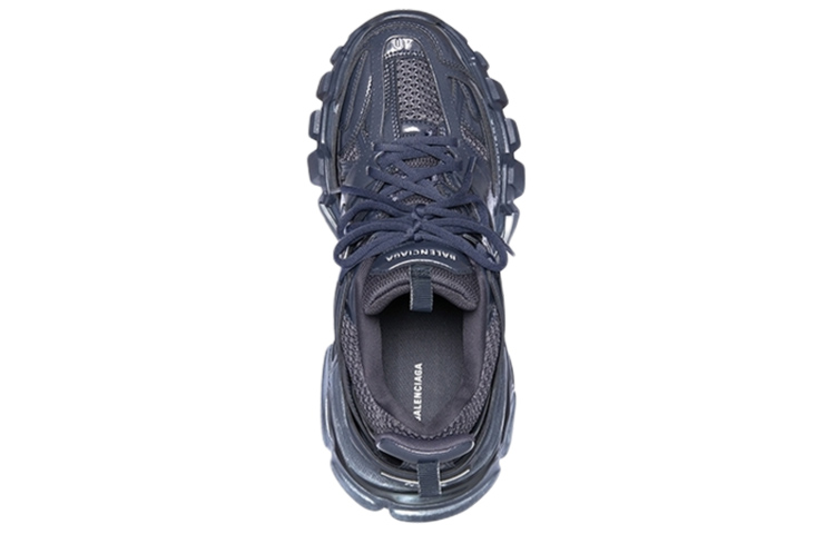 Shop Sneaker Balenciaga Track 'Abu Gelap Metalik' 542023-W2FS8-1200