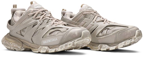 巴黎世家 跑道运动鞋‘褪色米色’ 542023W3CN29700 Cheap 巴黎世家 跑道运动鞋‘褪色米色’ 542023W3CN29700