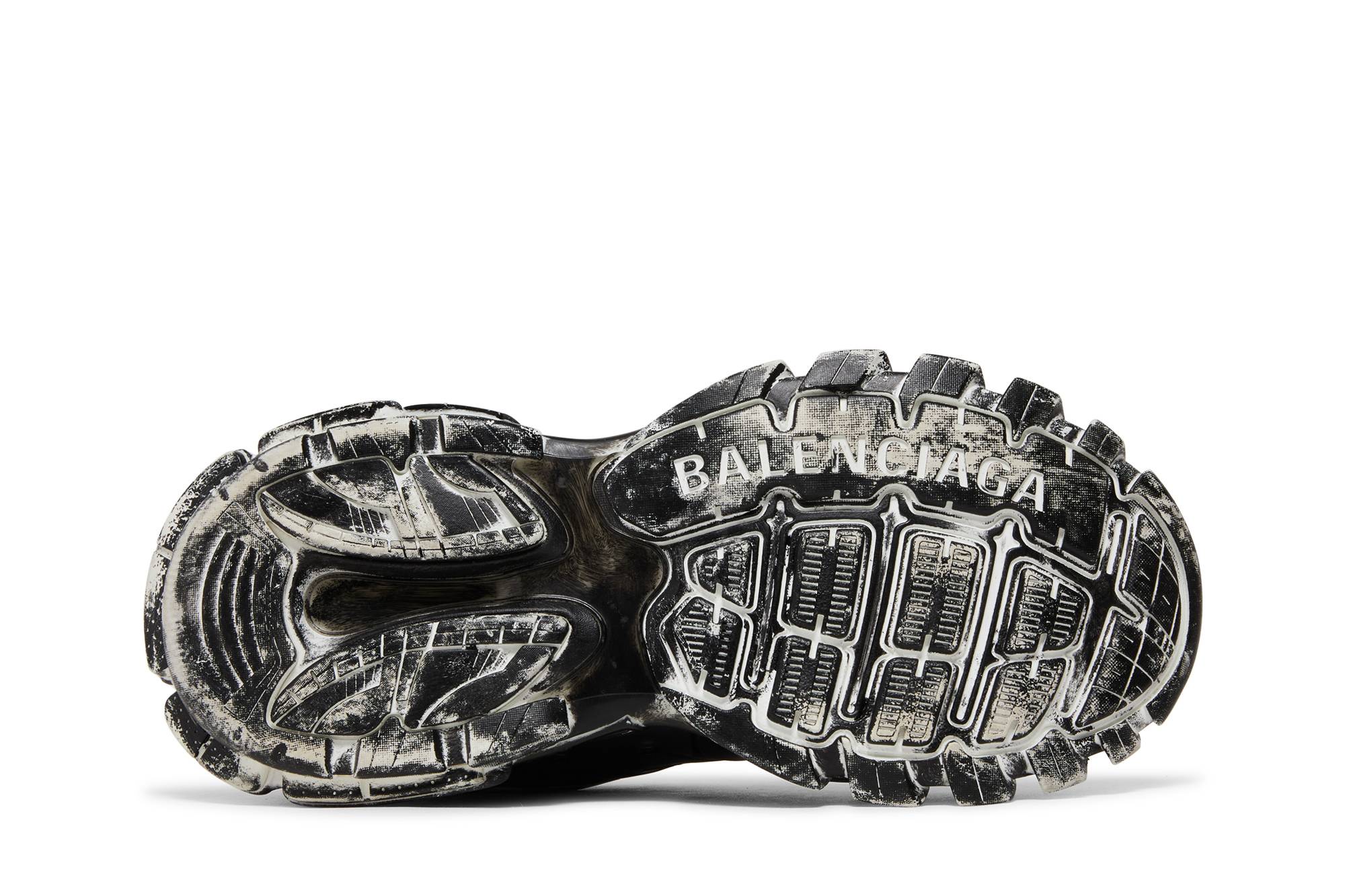 Shop 巴黎世家 Track 运动鞋 '褪色黑' 542023-W3CN2-1000